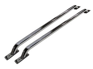 Chevrolet Silverado Bed Rails - Go Rhino - Stake Pocket - Chrome - `07-`13